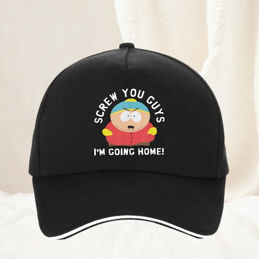 Ropa Hombre Crazy South Park Funny Cartoon Cute Comic Baseball Cap