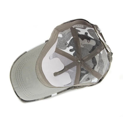 Summer Camouflage Baseball Cap Sports Curved Brim Sun Hat