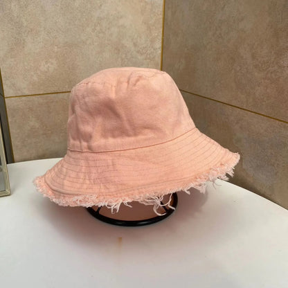 Cotton Fringed Fisherman Cap Soft