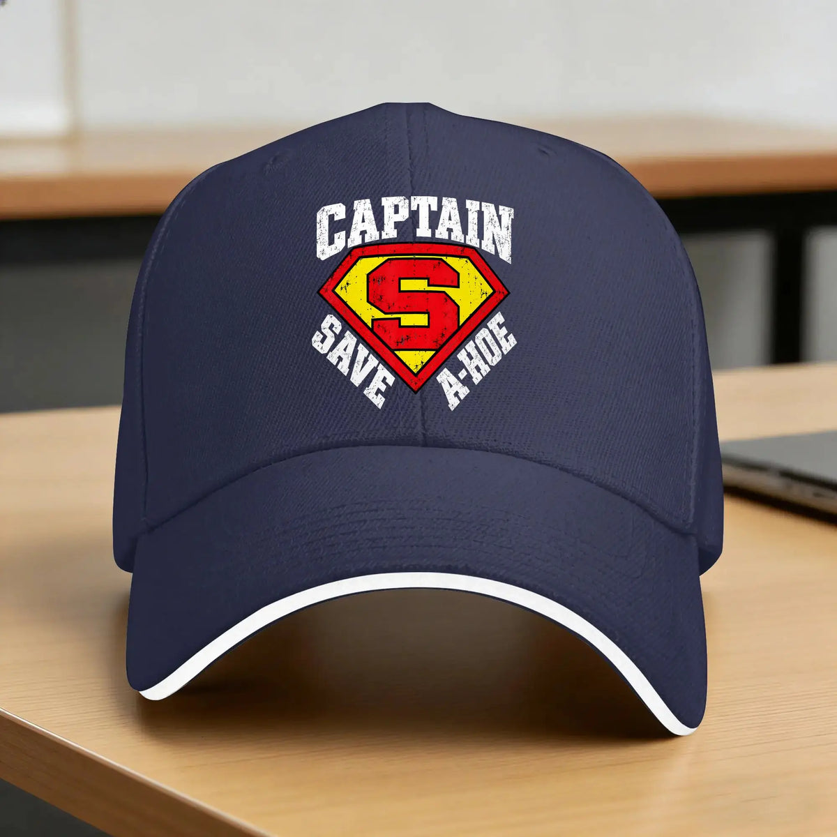 Captain Save A Hoe Costume Halloween Baseball Cap