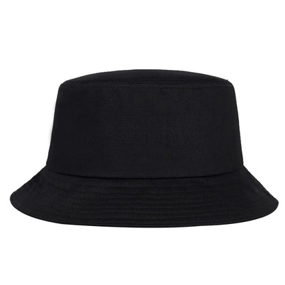 Unisex Solid Color Light Plate Personality Bucket Hats Fishermen Caps