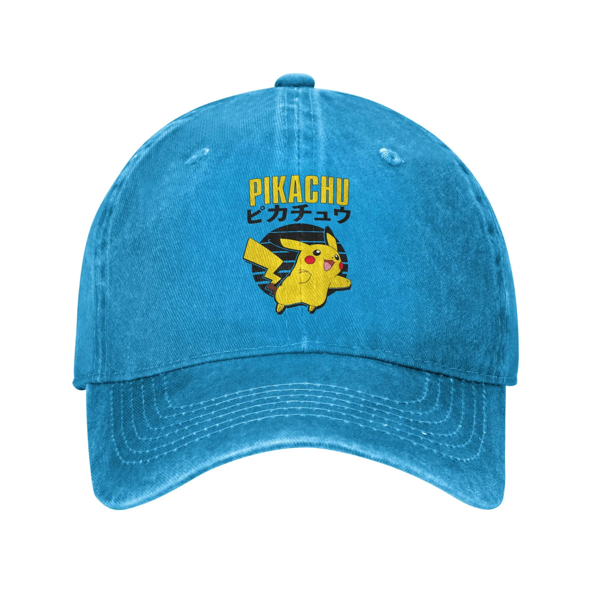 Pokemon Pikachu Emblem Baseball Cap