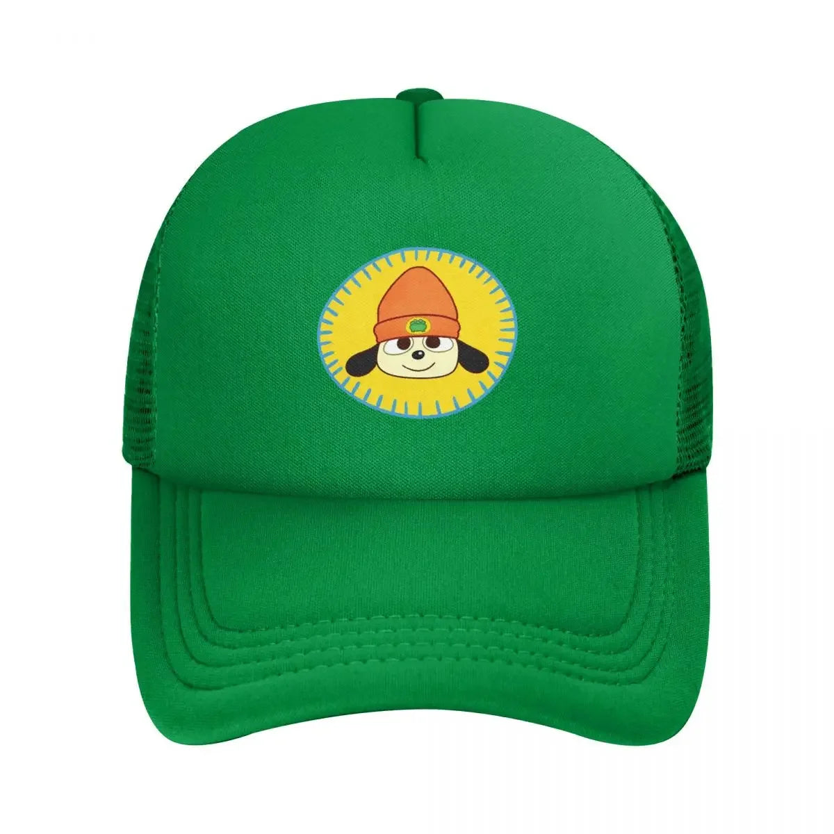 PaRappa The Rapper Patch Mesh Baseball Caps