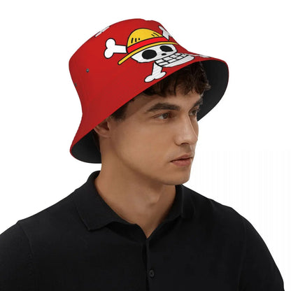 One Piece Skull Pirate Flag Bucket Hat
