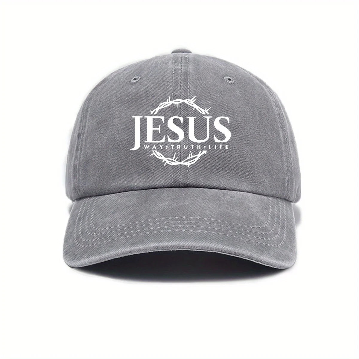 Baseball Caps For Men And Women, Jesus Wreath Design