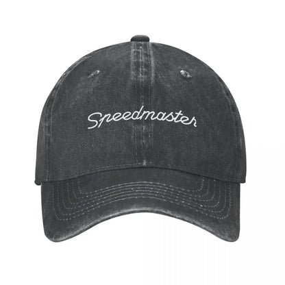 Speedmaster White Cap Cowboy Hat Man For The Sun Baseball Cap