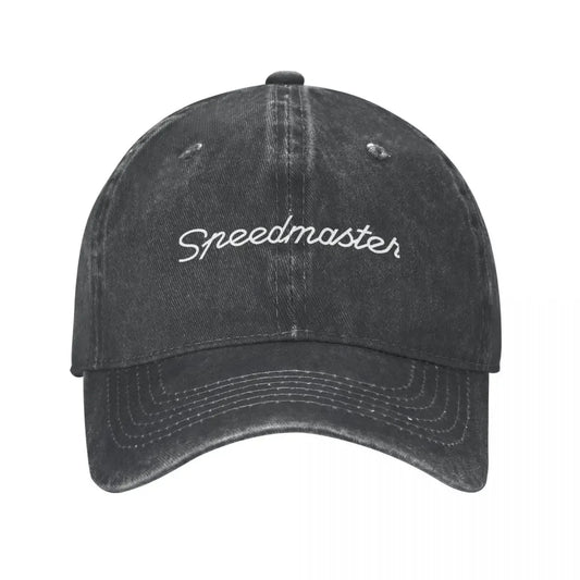 Speedmaster White Cap Cowboy Hat Man For The Sun Baseball Cap