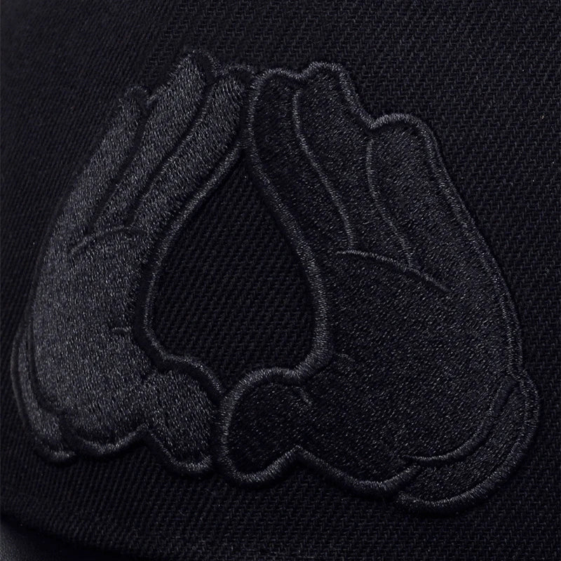 Fashion Snapback Caps Black Adjustable Hip Hop Hat For Men Women