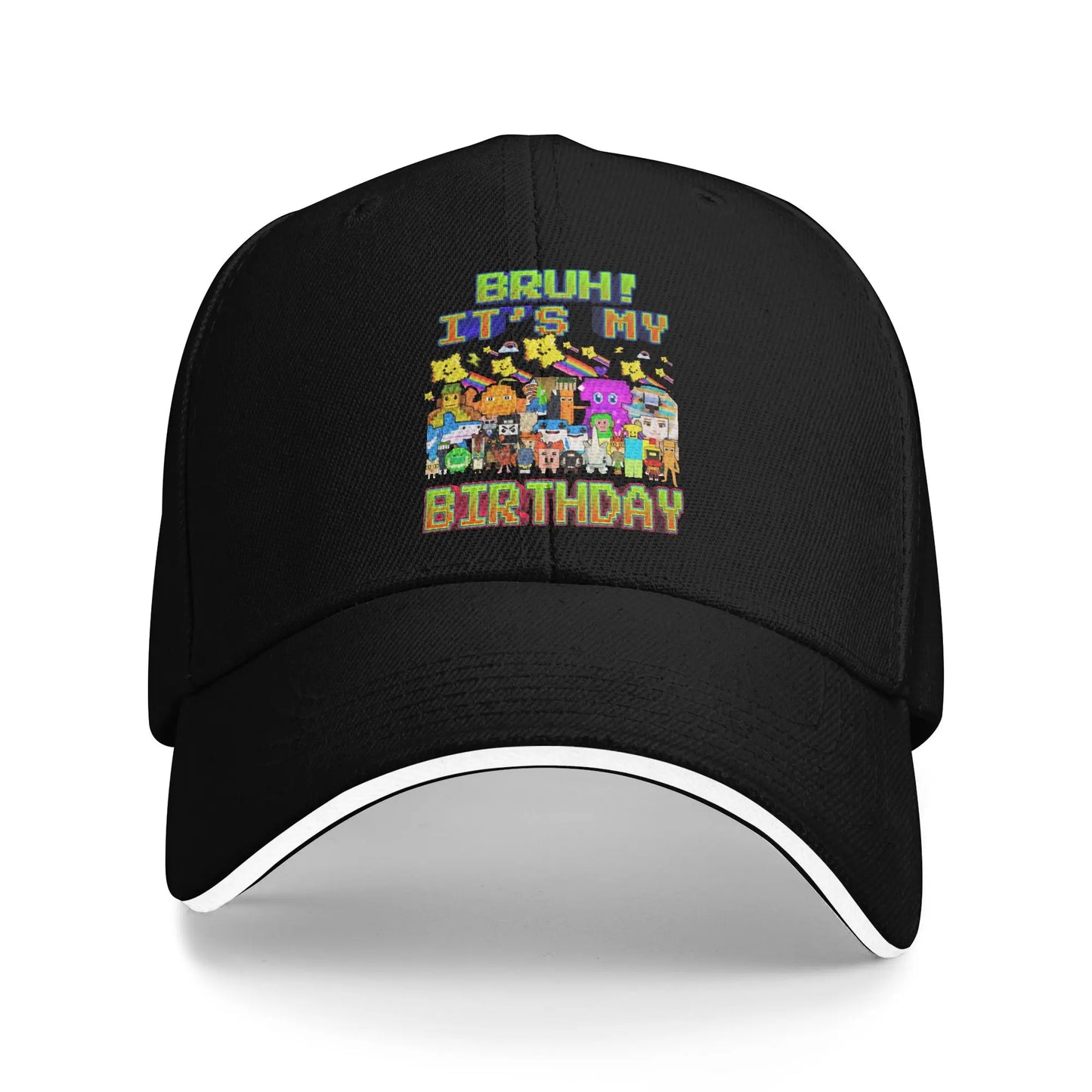 Bruh Sammyni Spyderini Funny Brainrot Steal A Brainrot Baseball Cap