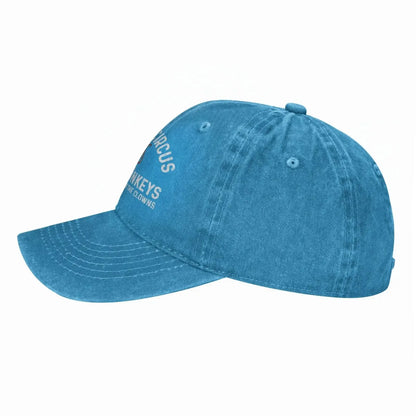 Funny Hat Not My Circus Not My Monkeys But I Definitely Know The Clowns Cap Baseball Hat