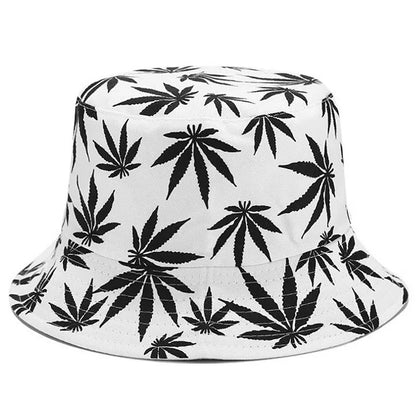 Hats Outdoor Fishman Cap Wide Brim Beach Panama Maple Leaves Sun Caps Men Women Bucket Hat