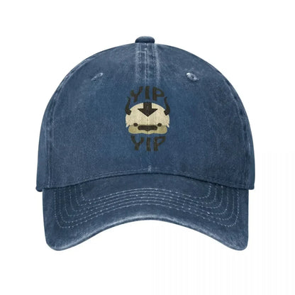 New Vintage Yip Yip Appa The Last Airbender Baseball Caps