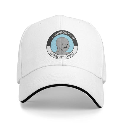 Gem Alarm! Soyjak Wojak Meme Sandwich Hats Baseball Cap