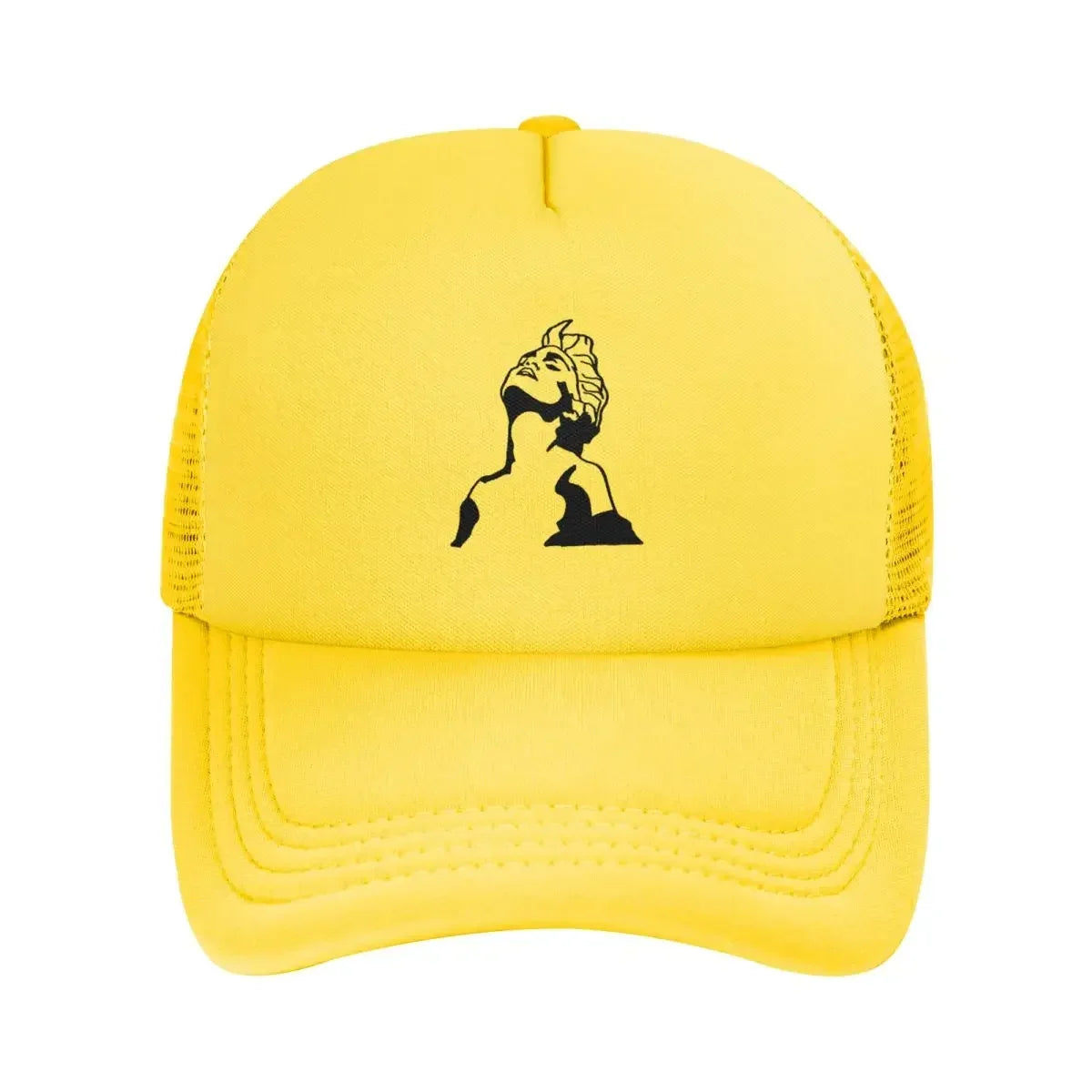Madonna True Blue Digital Line Drawing Mesh Baseball Caps