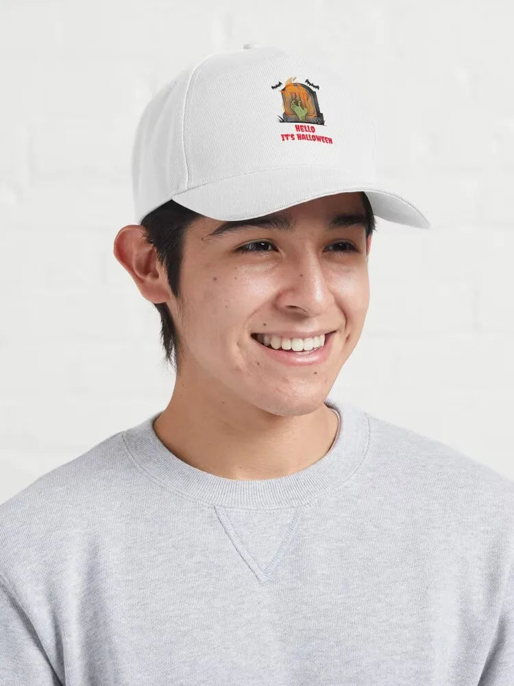 Hello Halloween RIP Baseball Cap