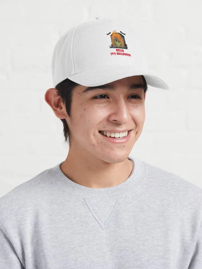 Hello Halloween RIP Baseball Cap