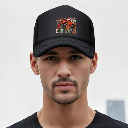Christmas Monster 2026 Mesh Baseball Cap