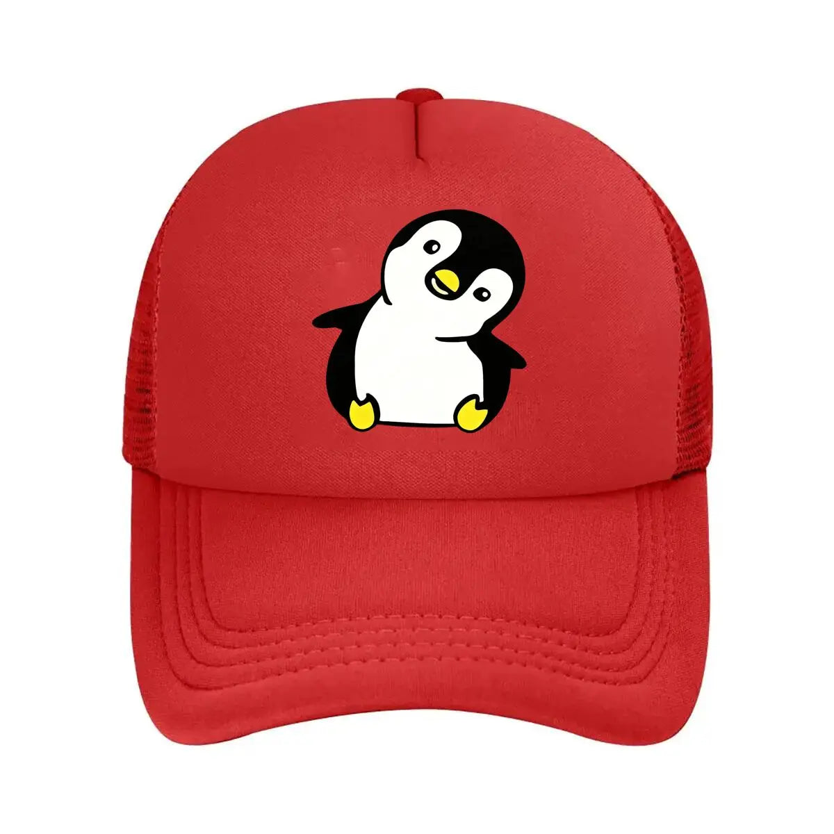 Cute Penguin Print Baseball Cap