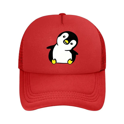Cute Penguin Print Baseball Cap