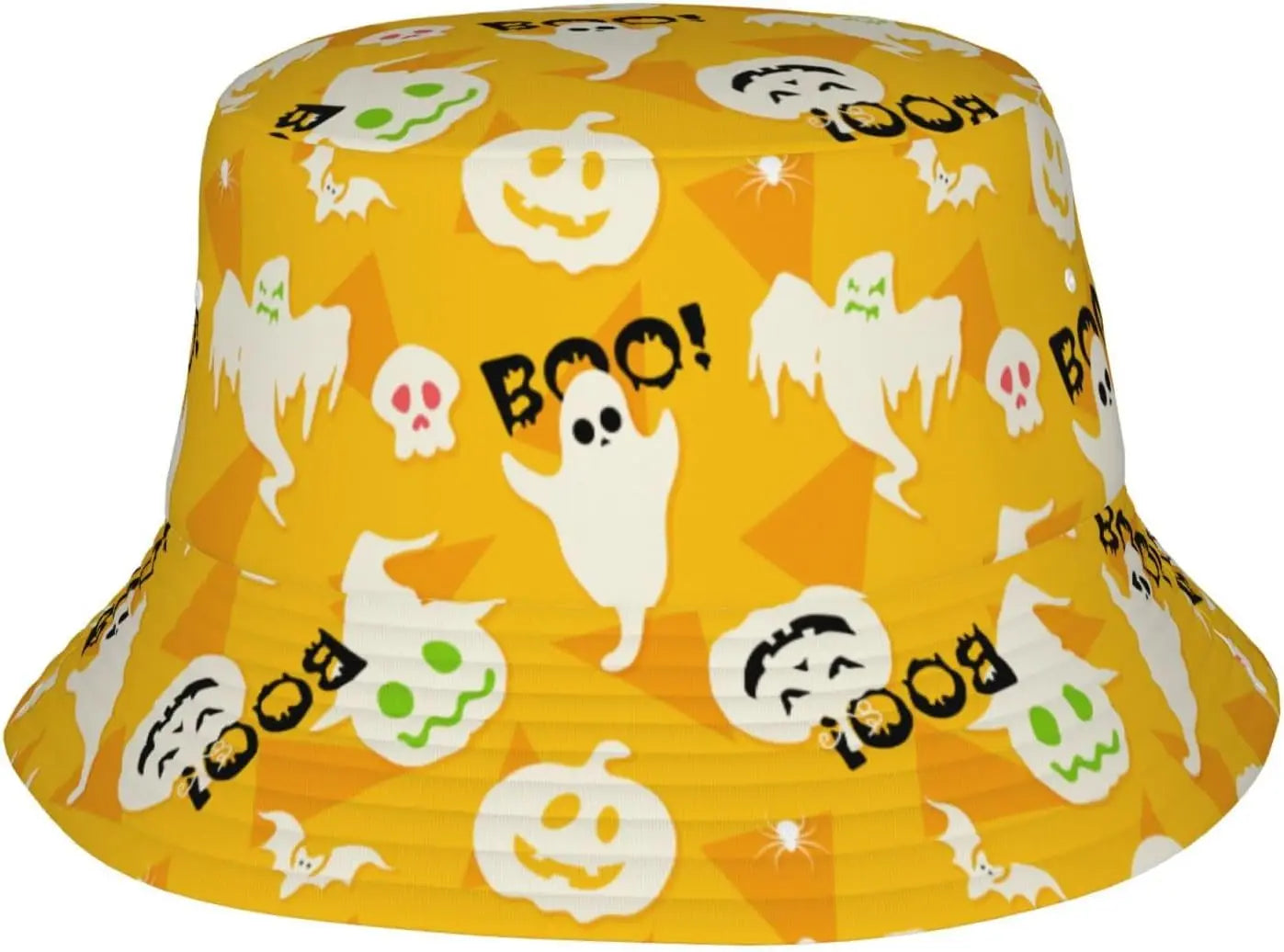 Cartoon Pumpkin Halloween Bucket Hat Pumpkin Hat Cap