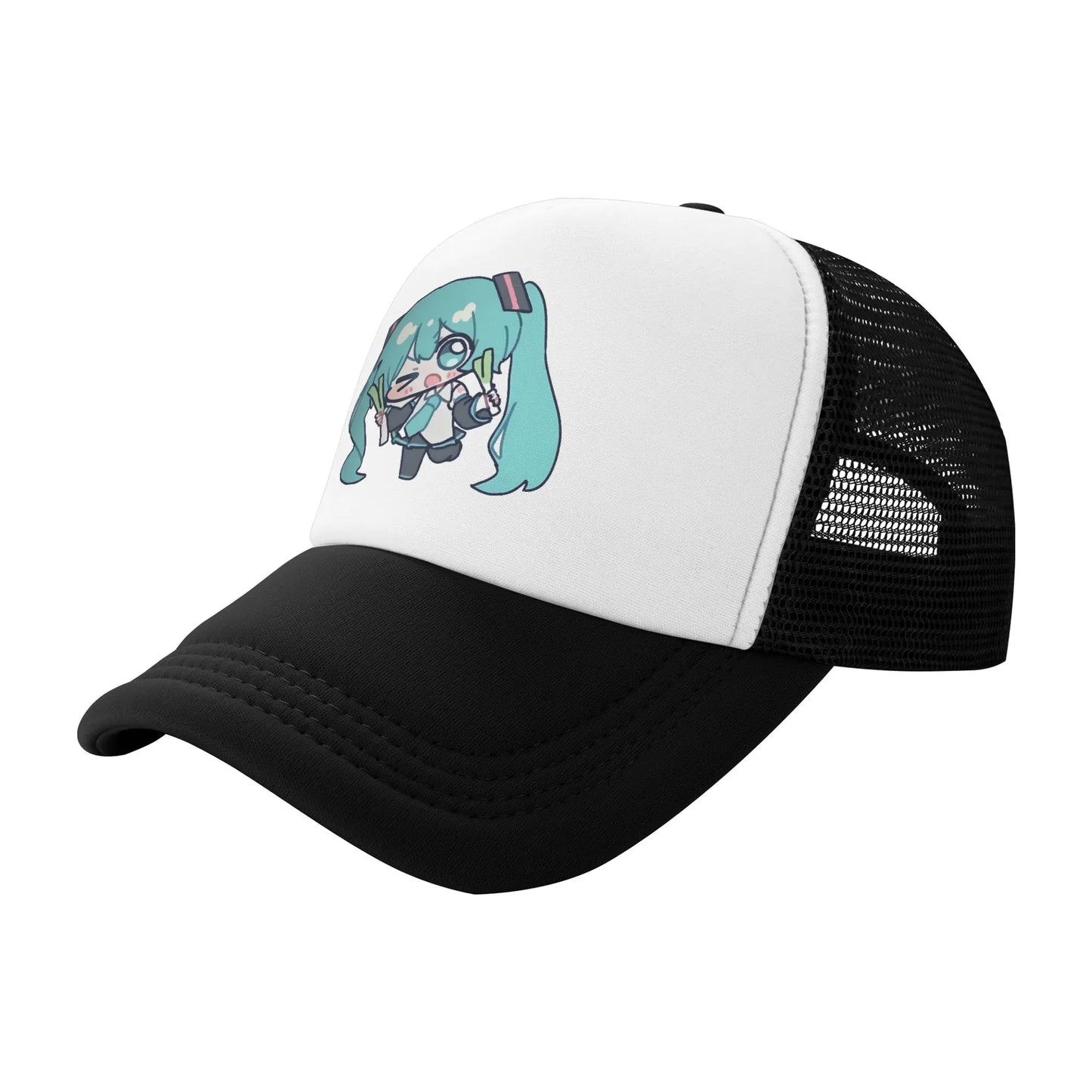 Hatsunes Mikus Vocaloid Trucker Hat Unisex Baseball Caps