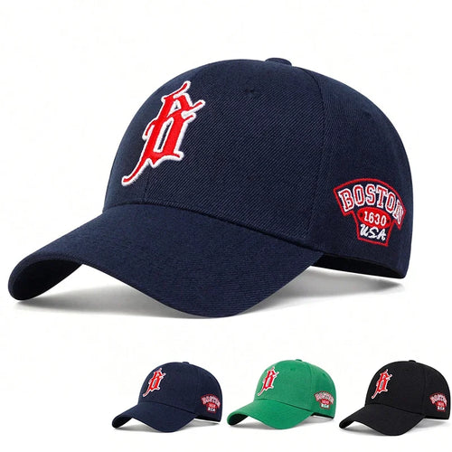 Unisex B Letter Embroidery Baseball Caps Spring And Autumn Sunscreen Hat Sports Cap