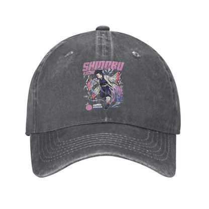 Demon Slayer  Multicolor Hat Peaked Women's Cap Shinobu Kocho Baseball Hat