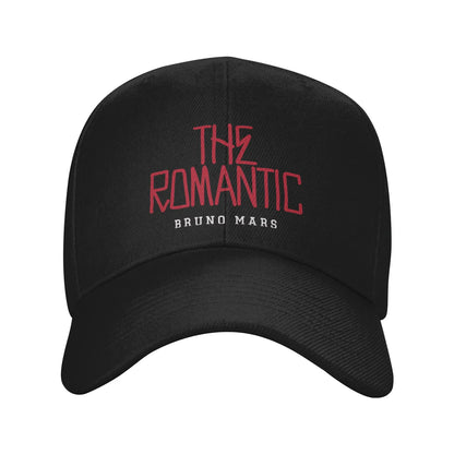 Singer Bruno Mars Portrait Graphics Baseball Caps