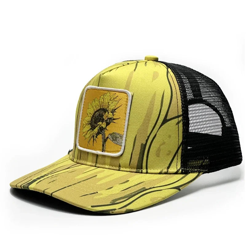 Hip Hop Men Mesh Luxury Brand Baseball Cap Outdoor Sport Snapback Hat for Women
