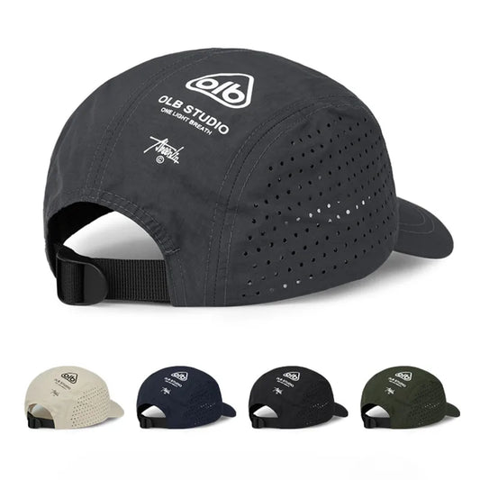 Short Brim Quick-Drying Mesh Baseball Cap
