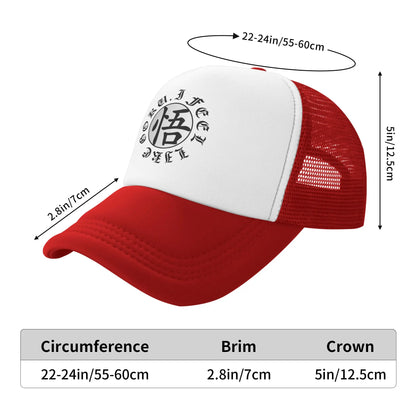 Goku Dragon Ball Z Trucker Hats Adult Fitted Super Saiyan