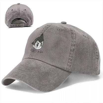 Astro Boy Manga Spring Summer Cap Dad Ponytail Baseball Cap