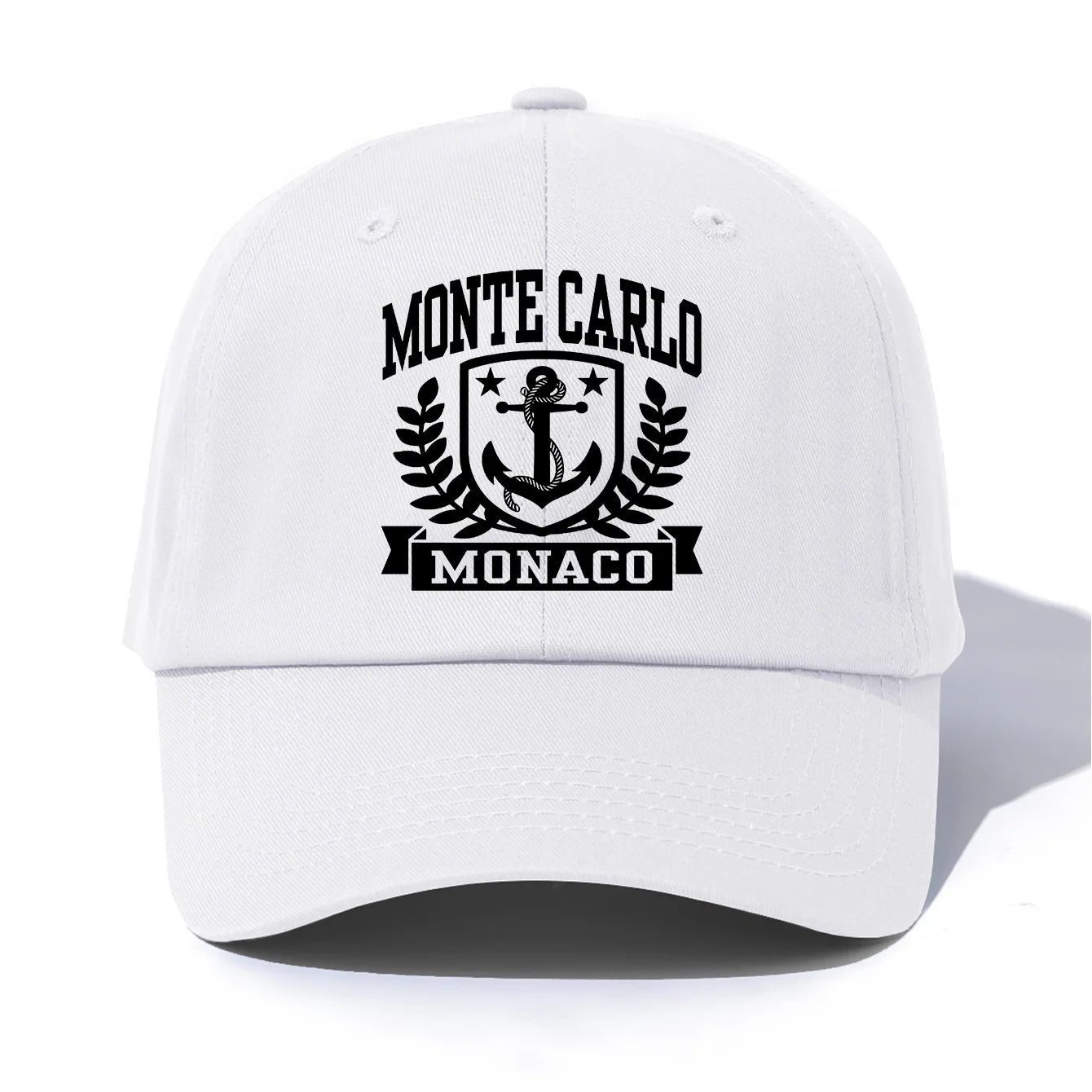 MONTE CARLO Print Baseball Cap For Adults