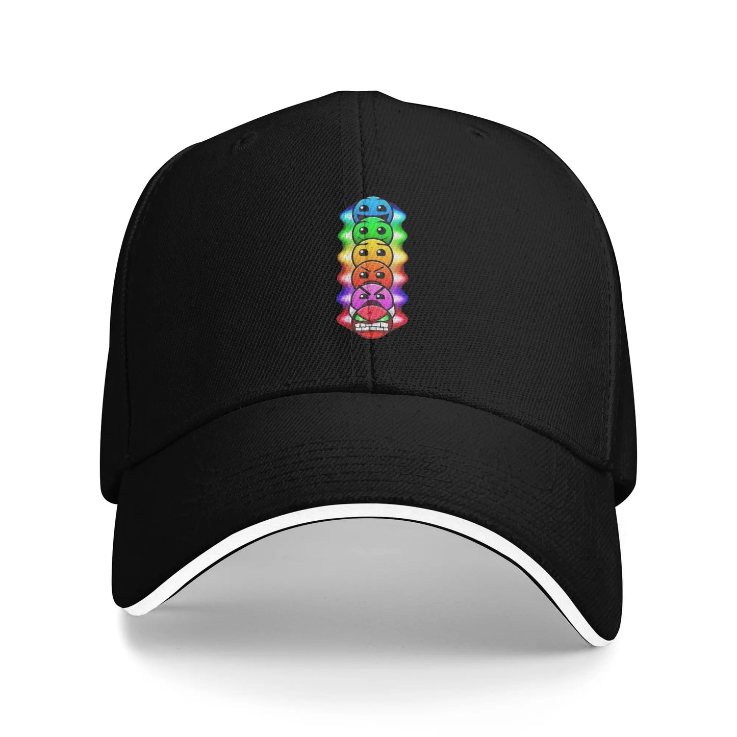 Geometry Video Game Dash Baseball Cap