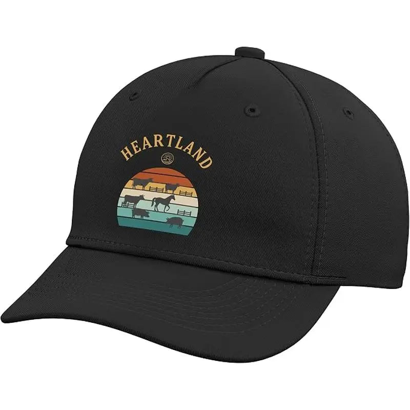 Heartland Farm Animals Baseball Cap