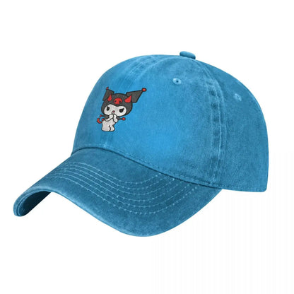 Kuromi Devil Sanrio Kawaii Men Women Baseball Caps
