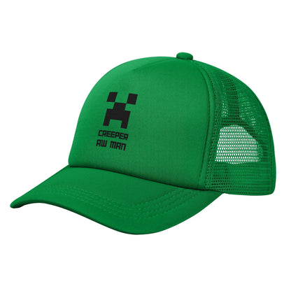 Adult Creepers Aw Man Trucker Cap Mesh Baseball Cap