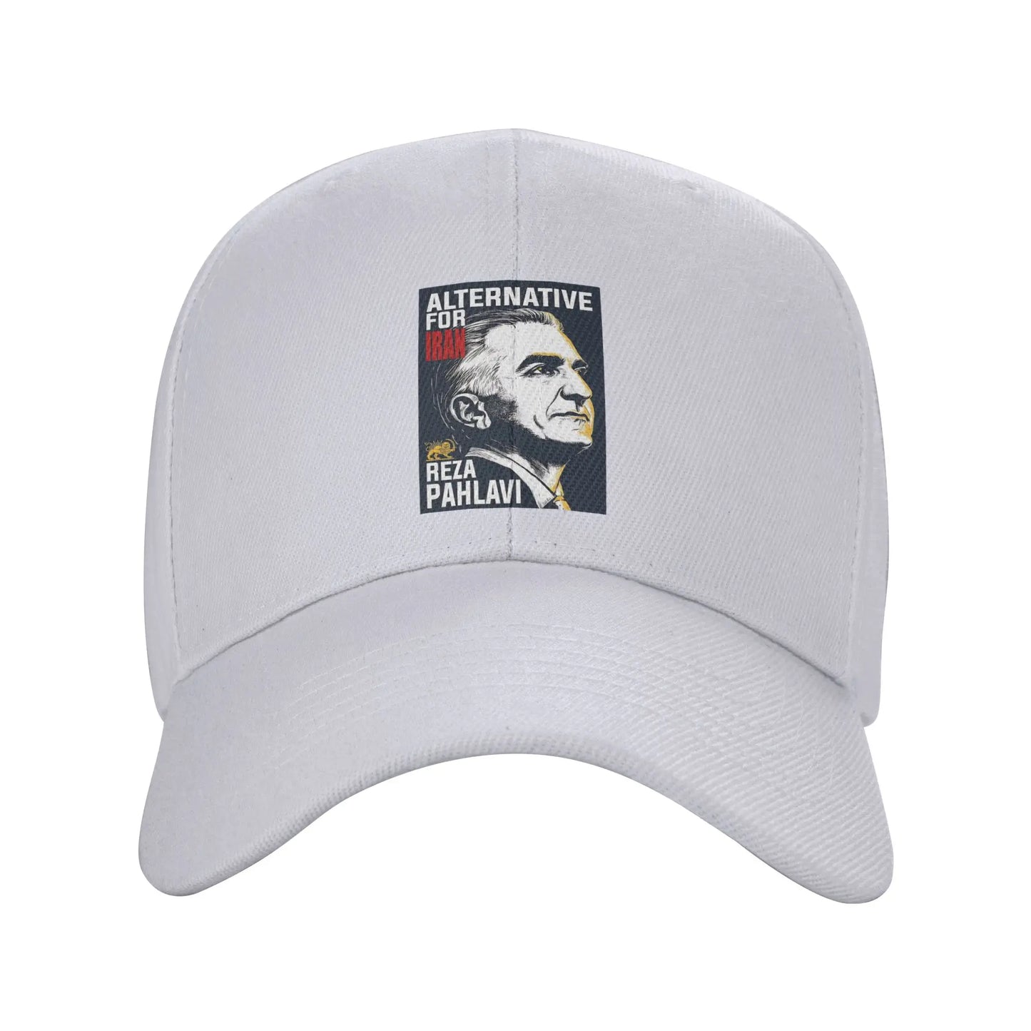 Reza Pahlavi Alternative For Iran Portrait Sun Baseball Cap