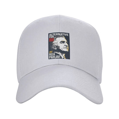 Reza Pahlavi Alternative For Iran Portrait Sun Baseball Cap