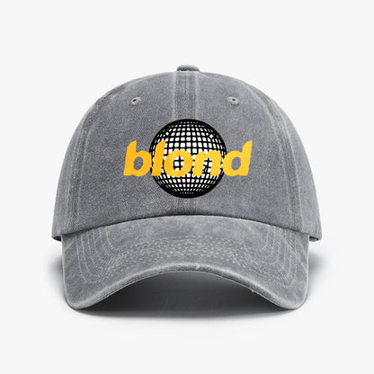 Blonde Open Ocean Baseball Cap