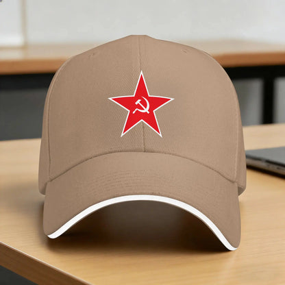 CCCP Red Star Sun Baseball Cap