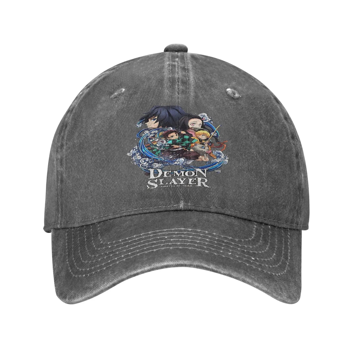Pure Color Dad Hats Squad Haunting Baseball Caps Demon Slayer