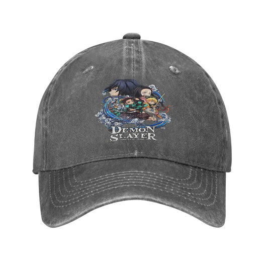 Pure Color Dad Hats Squad Haunting Baseball Caps Demon Slayer