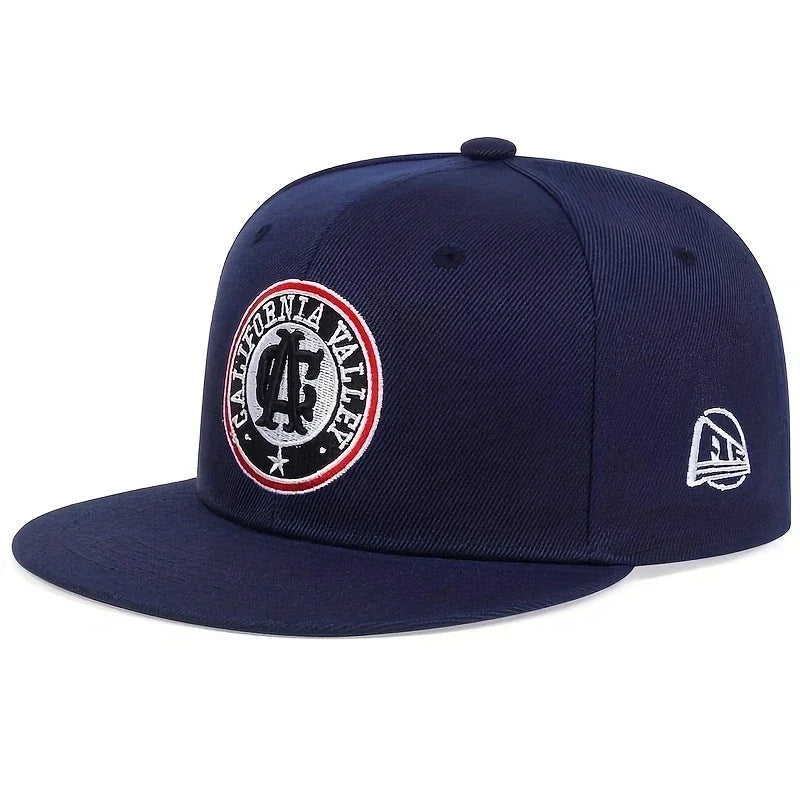 Unisex Letter Embroidery Hip-hop Hats Snapback Caps