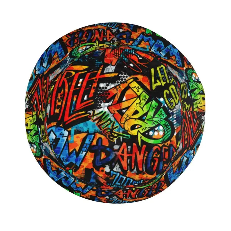 Colorful Graffiti Art Print Bucket Hat
