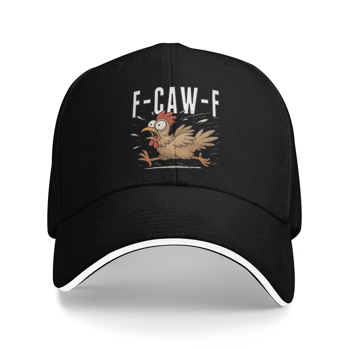 Funny F-Caw-F Chicken FCAWF Outfit Men Women Baseball Caps