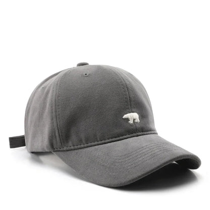 Spring Summer Baseball Cap For Women And Men Polar Bear