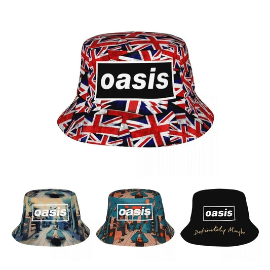 Street Rock Band Bucket Hat O-Oasis
