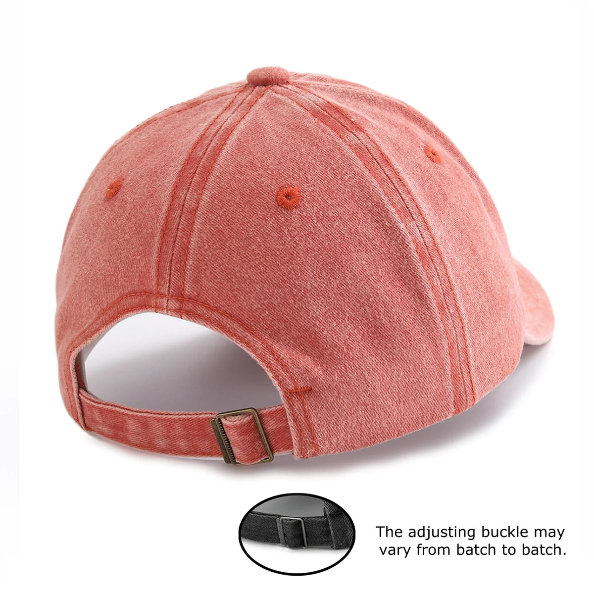 Chair And Tree Print Washed Baseball Cap