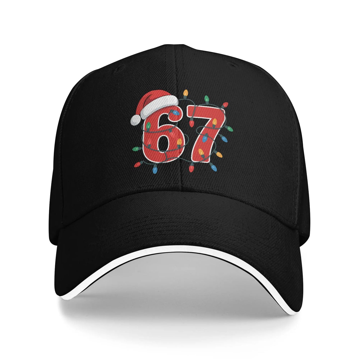 Meme 67 Six Seven 6 7 Steal a Brainrot Los 67 Baseball Caps
